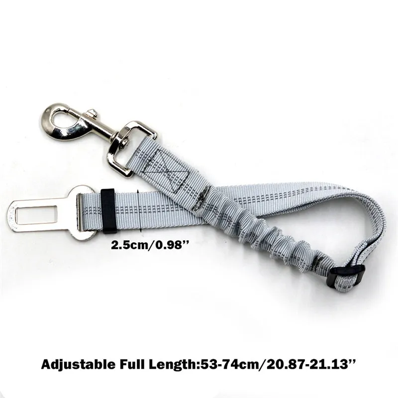 3 Colors Elastic Nylon Car Seat Belt