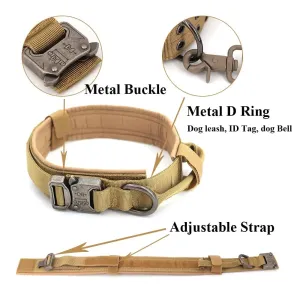 Adjustable & Durable Dogs Leash Collar Set