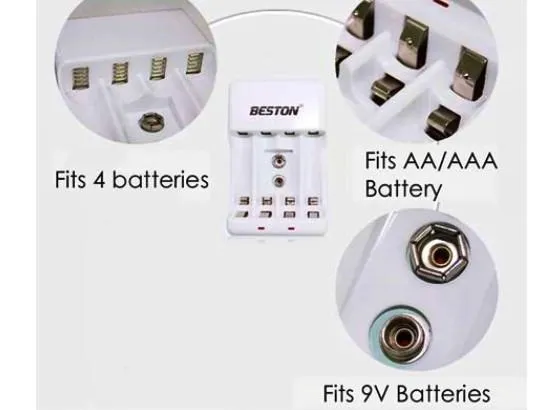 Beston 4 'AAA' Battery
