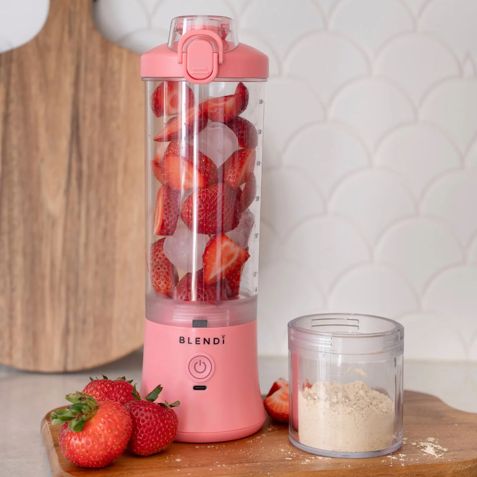 Blendi X 24 oz BPA-Free Rechargable Portable Blender