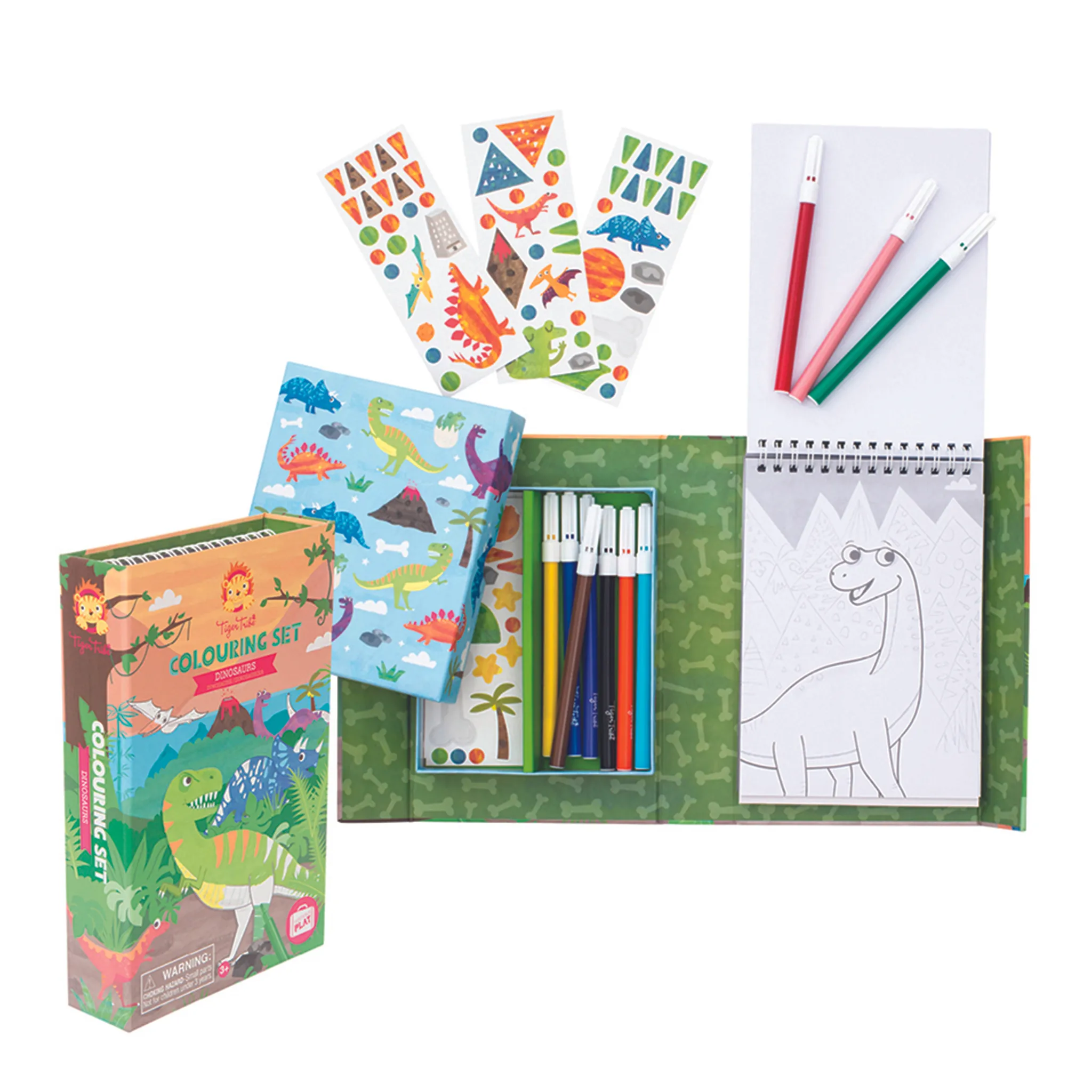 Colouring Set - Dinosaur
