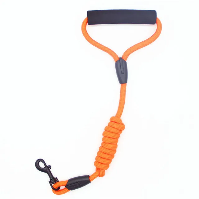 dog leash running walk train for large small cat pets Leashes dogs leash rope nylon Tenacity 7 colors 3 sizes