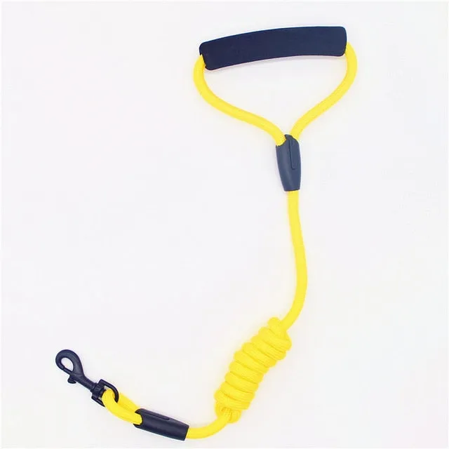 dog leash running walk train for large small cat pets Leashes dogs leash rope nylon Tenacity 7 colors 3 sizes