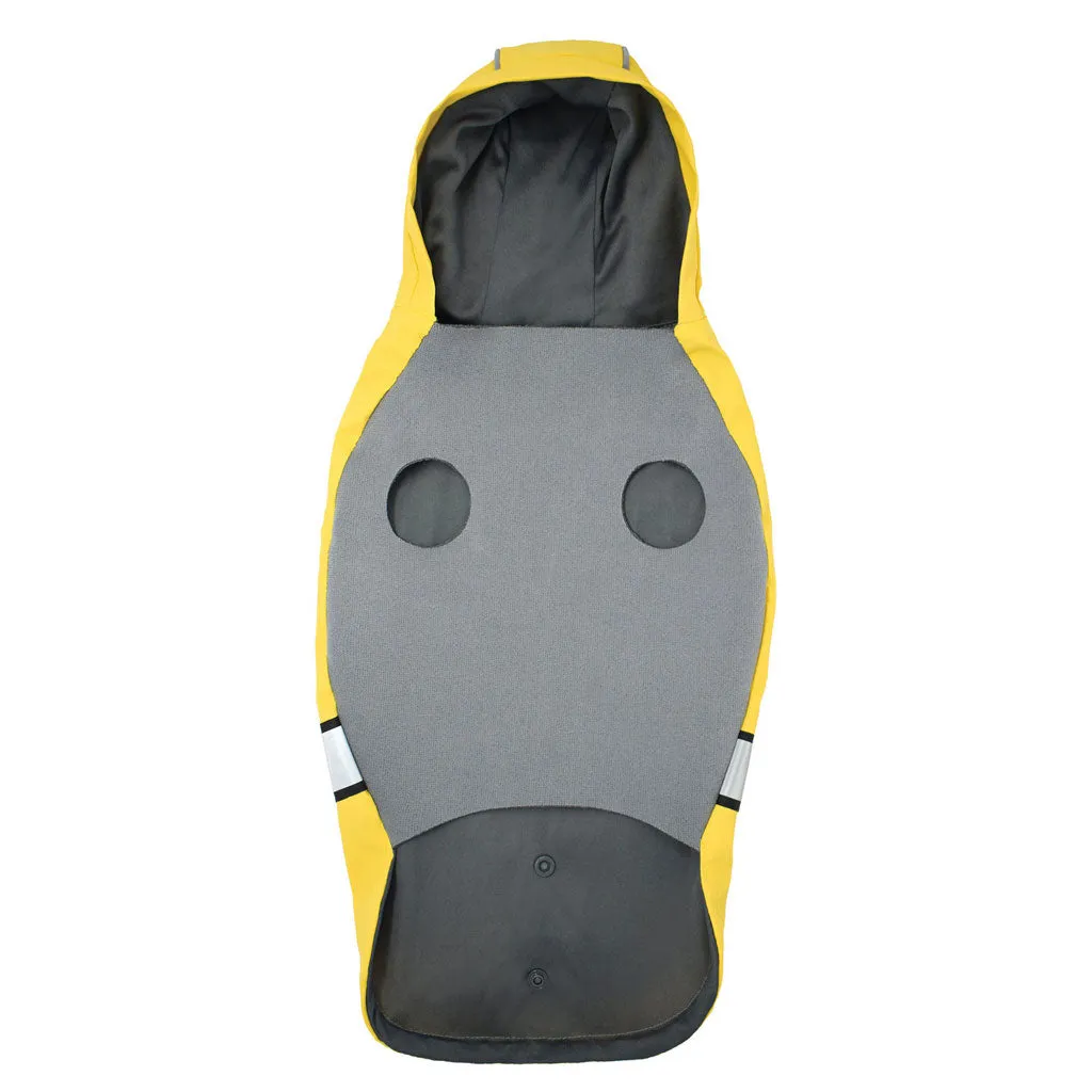 Goo-eez Reflective Hooded Raincoat Yellow for Dogs