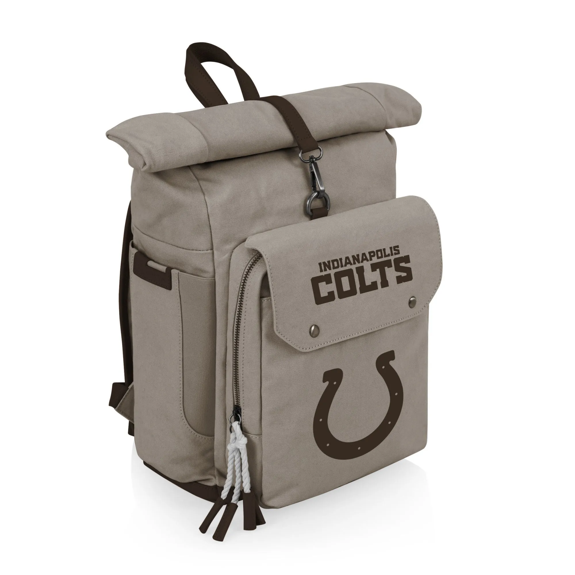 Indianapolis Colts - Carmel Roll Top Picnic Backpack Cooler