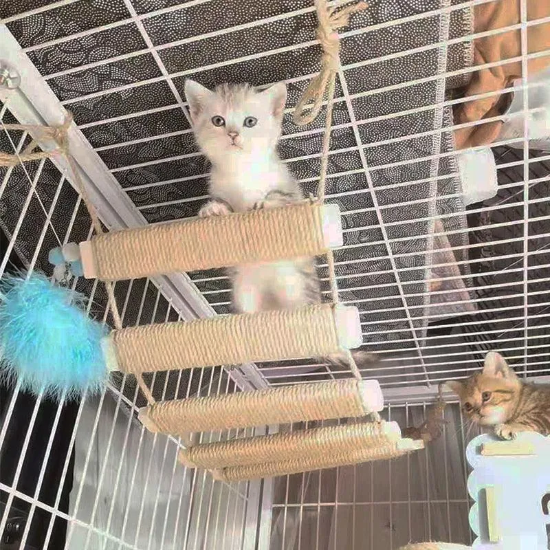 Kitty Krossing Cat Rope Bridge