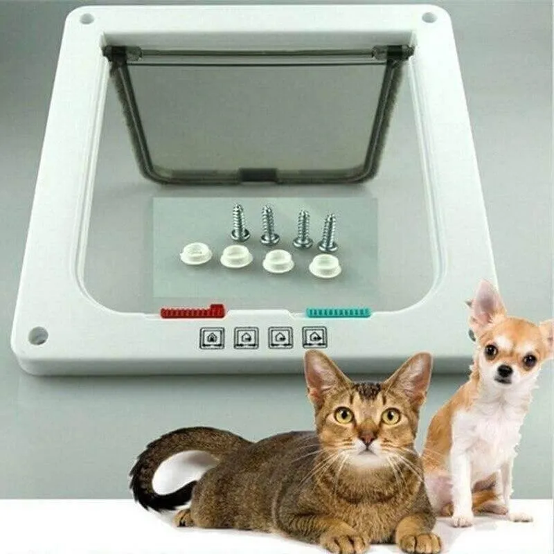 Lock-able Cat Flap Door