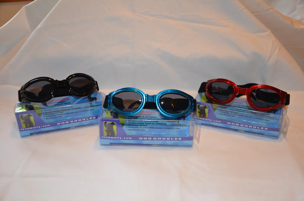 LoveWally Dog Goggles Sunglasses Outdoor Adventure Gear