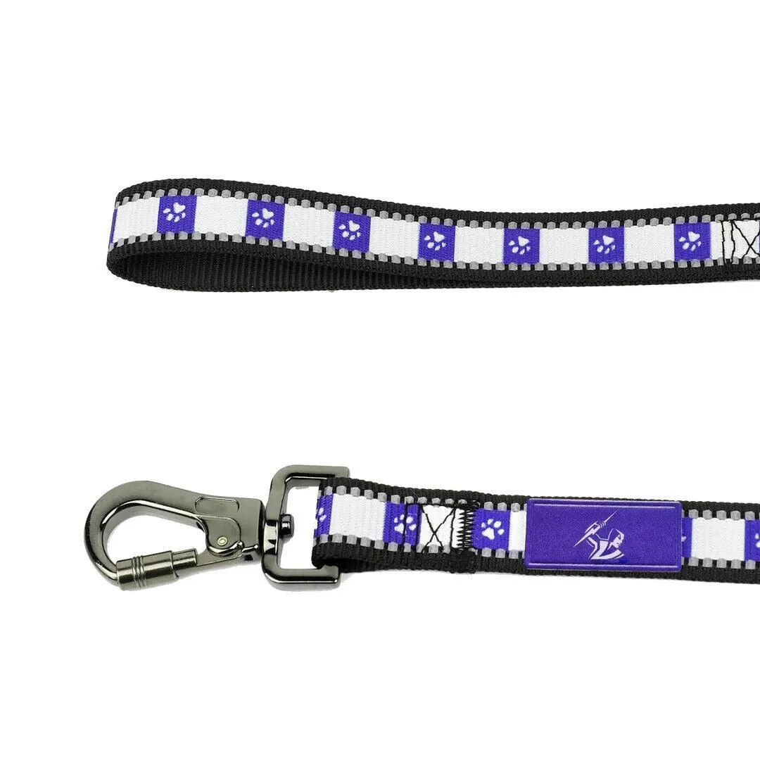 NRL Pet Lead Leash - Melbourne Storm - 120CM - Lock Clip Durable