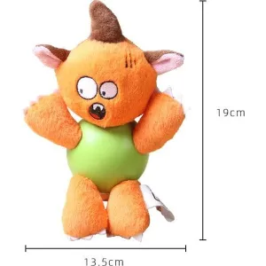 Orange Monster Plush Animal Toys