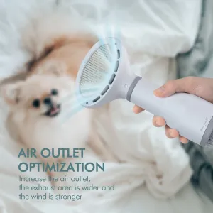 Pet Dog Hair Dryer Grooming Dryer Slicker Brush