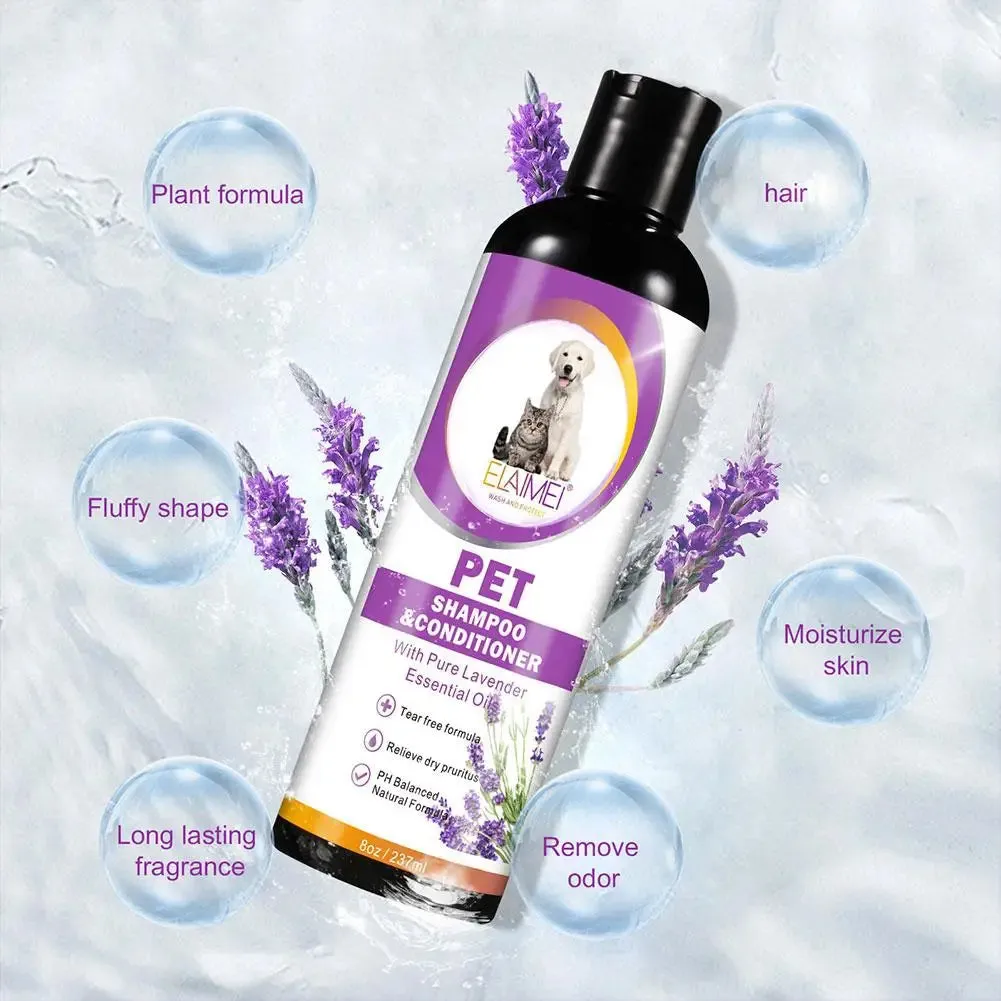 Pet Shampoo Dog Cat White Hair Fragrant Decontamination Bubble Bathing Pet Shampoo Shampoo Deodorizing And Itching Relieving