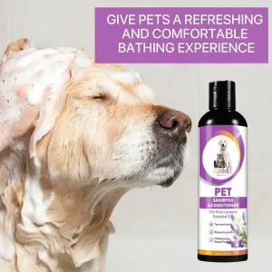Pet Shampoo Dog Cat White Hair Fragrant Decontamination Bubble Bathing Pet Shampoo Shampoo Deodorizing And Itching Relieving
