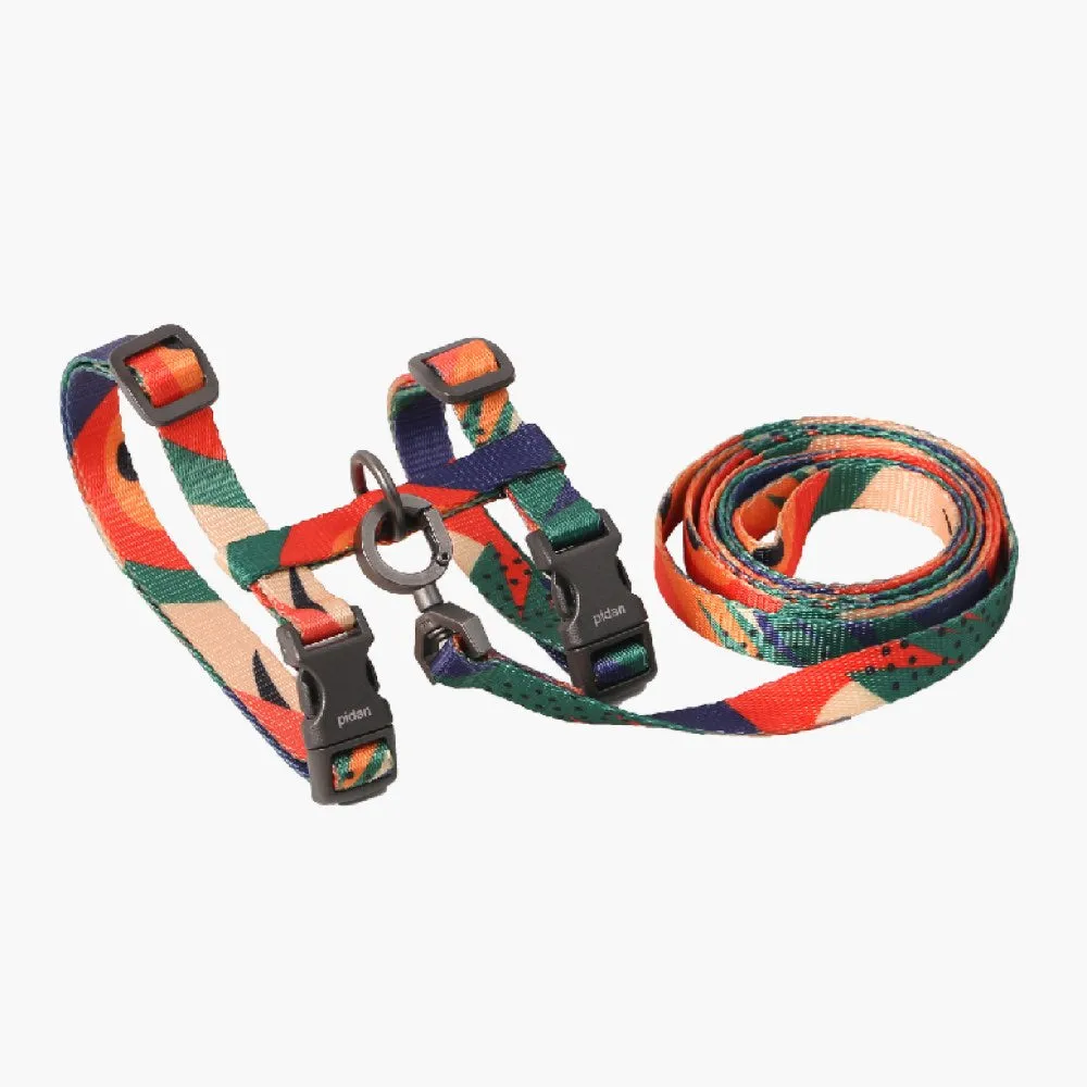 Pidan Harness & Leash Set For Cats (Abstract)