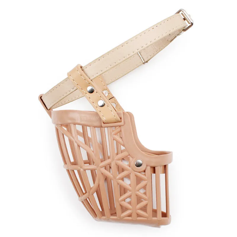 Plastic Strong Dogs Muzzle Basket