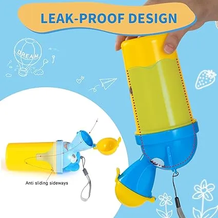 Portable Baby Potty Urinal for Boys - Yellow