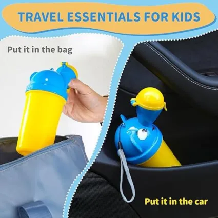 Portable Baby Potty Urinal for Boys - Yellow