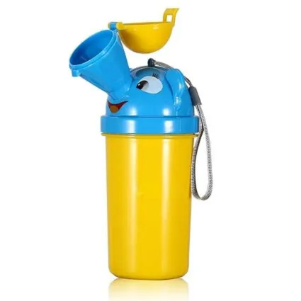 Portable Baby Potty Urinal for Boys - Yellow