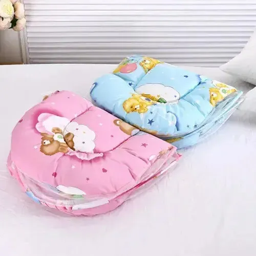 Portable Bionic Travel Crib with Pressure Proof Folding Design for Newborn Isolation