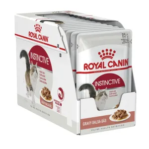 Royal Canin Cat Instinctive with Gravy Adult Wet Food Pouches 85g x 12^^^