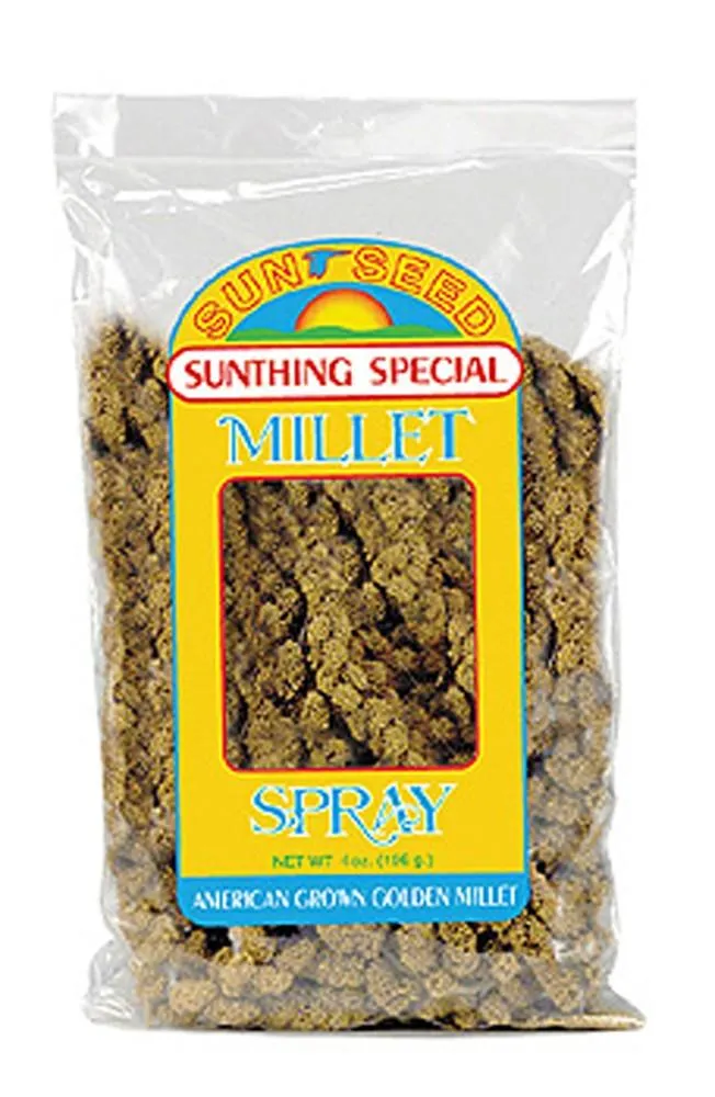 Sunseed Millet Spray 4oz