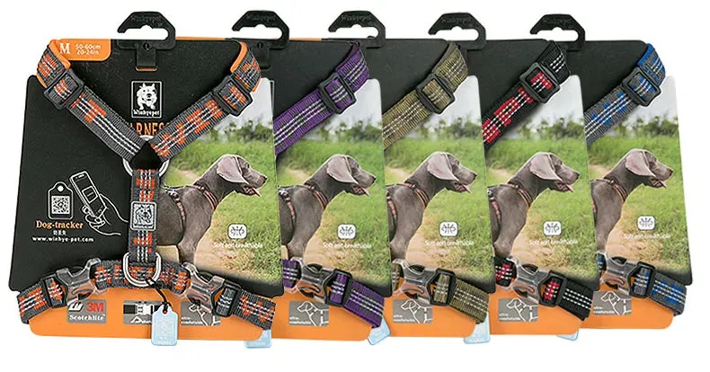 TRUELOVE Adjustable Pet Harness - Comfortable, Reflective Vest for Dogs and Cats