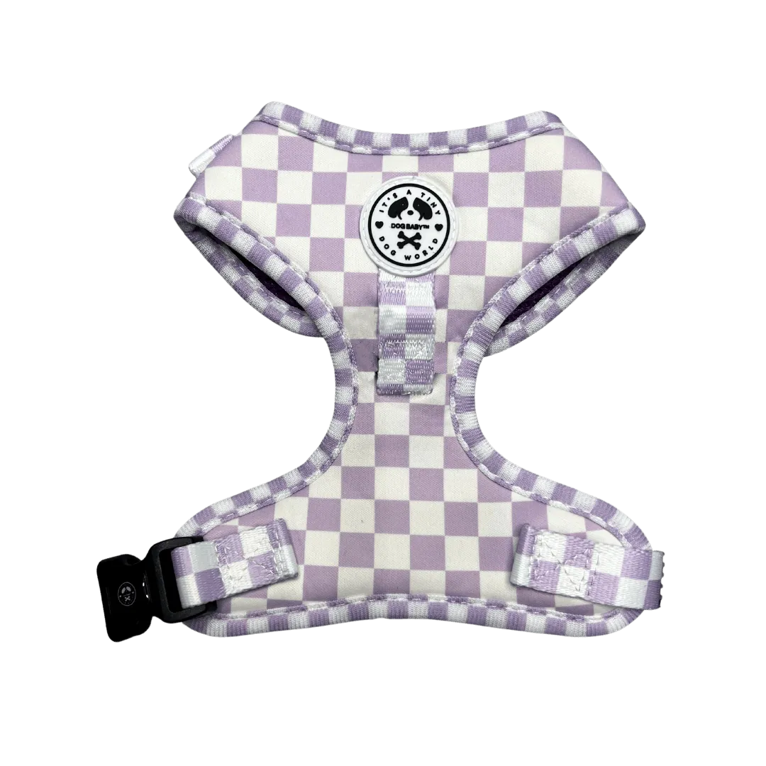 WALKIES Comfort Harness - Race Me Lavender